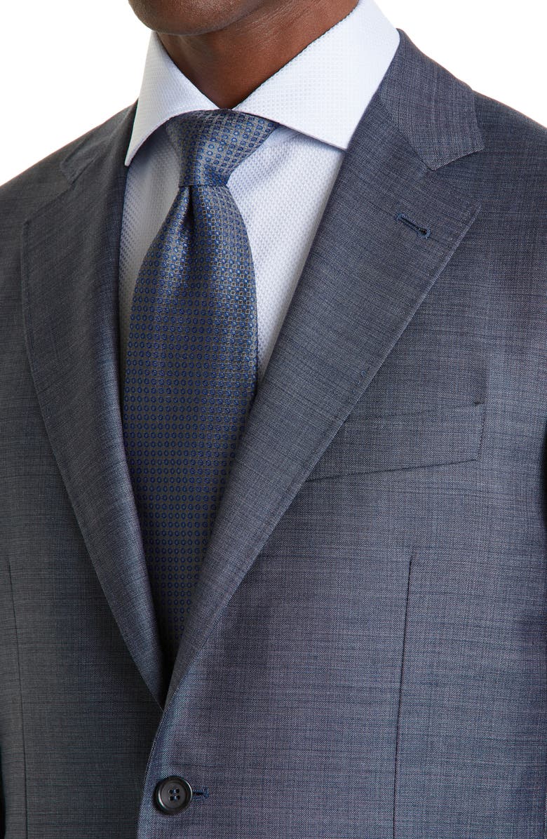 Canali Kei Denim Effect Wool Suit, Alternate, color,