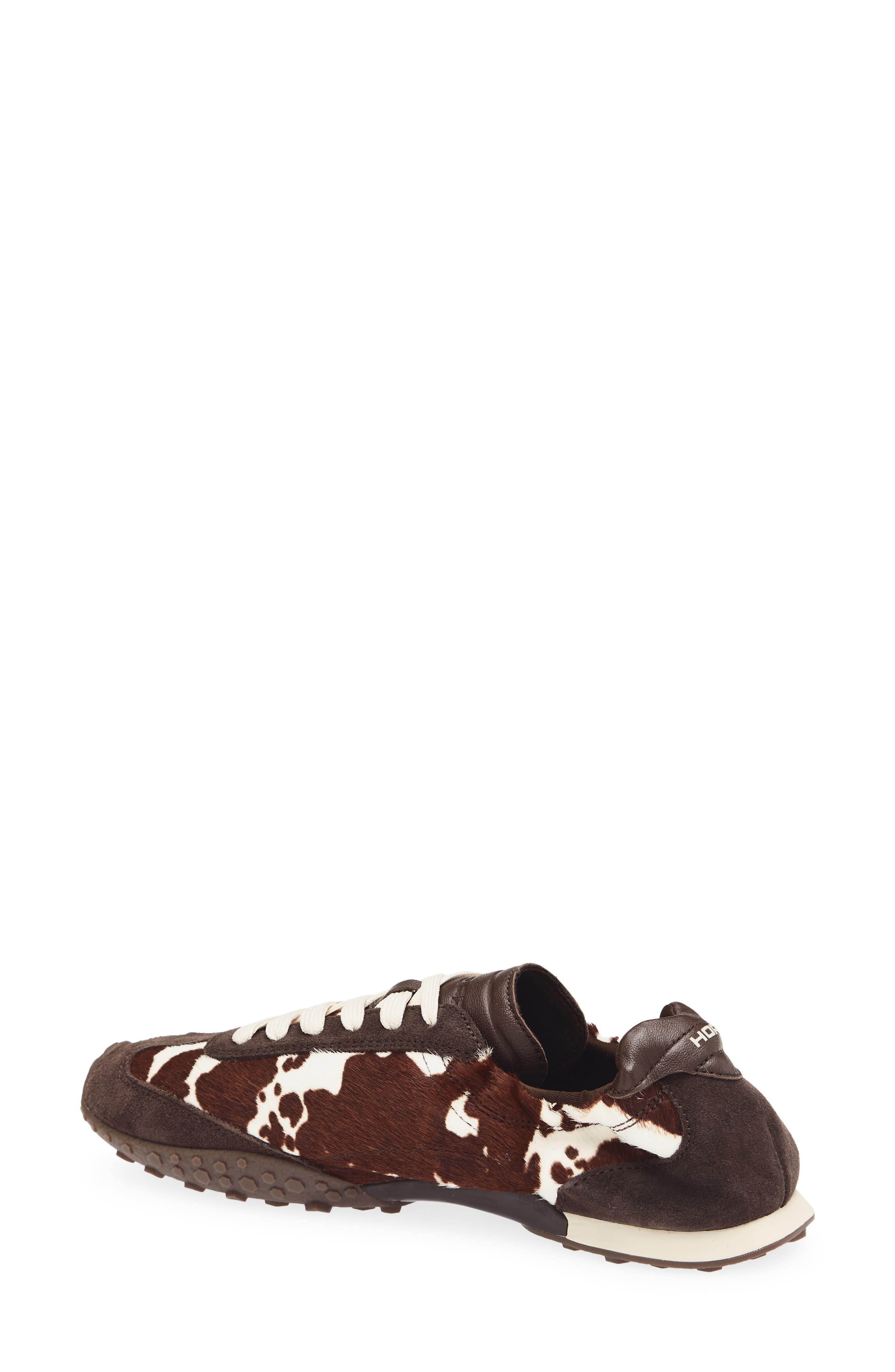 Bridge Genuine Calf Hair Sneaker, Alternate, color, ANIMAL PRINT
