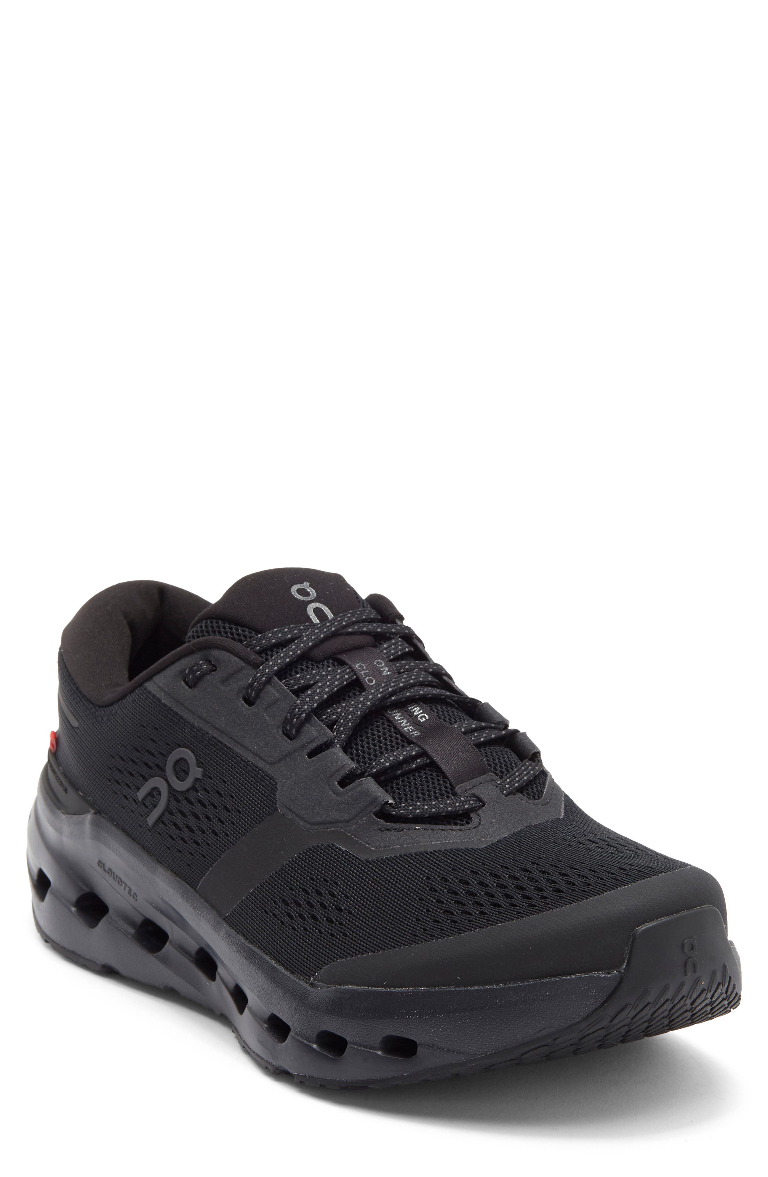 On Cloudrunner 3 Running Shoe, Main, color, Black/ Black