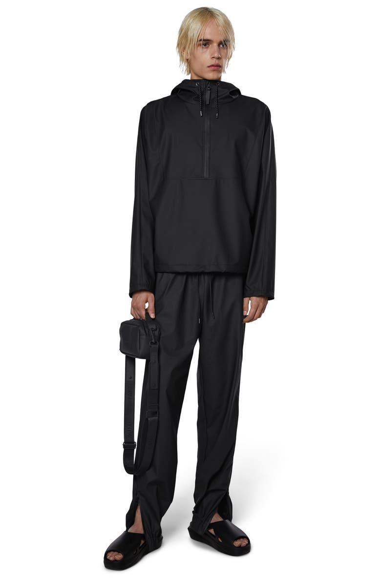 Rains Pullover Waterproof Rain Anorak, Alternate, color, 