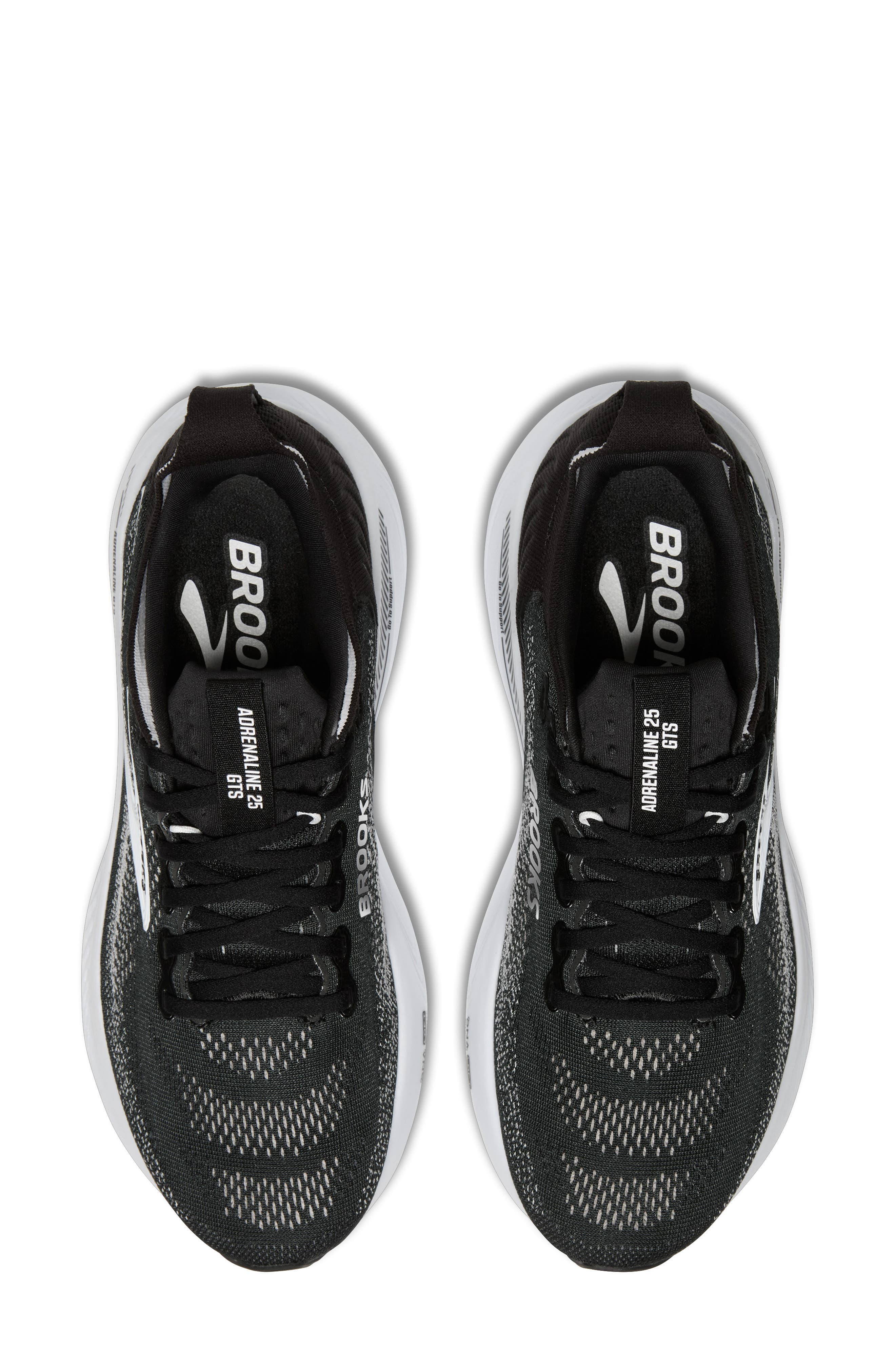 Adrenaline GTS 25 Running Shoe, Alternate, color, BLACK/ GREY/ WHITE