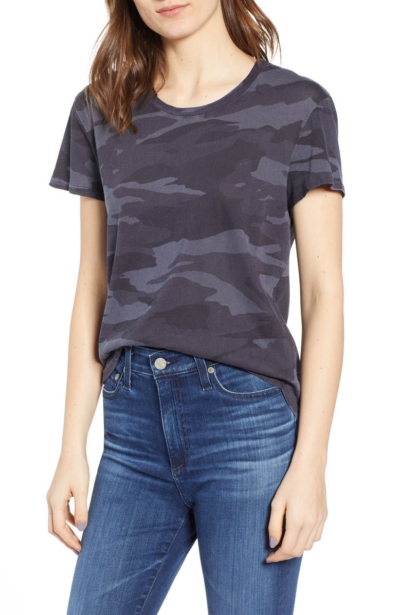Splendid Camo Print Tee, Main, color, 