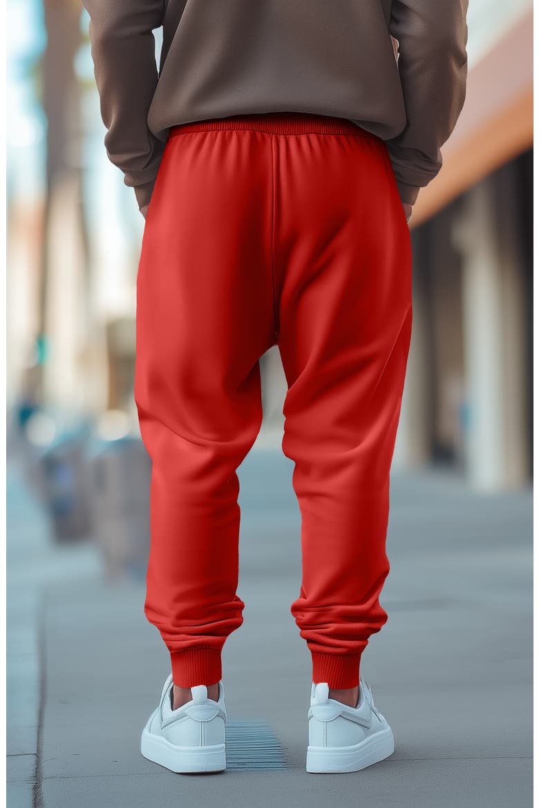 Astronaut Jogger Sweatpant, Alternate, color, Red