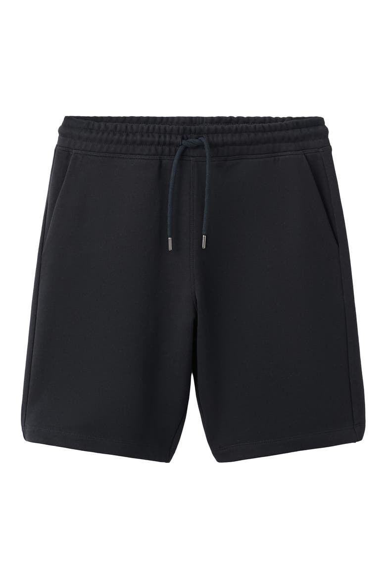 Cotton Drawstring Shorts, Alternate, color, NAVY
