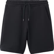 MANGO Cotton Drawstring Shorts