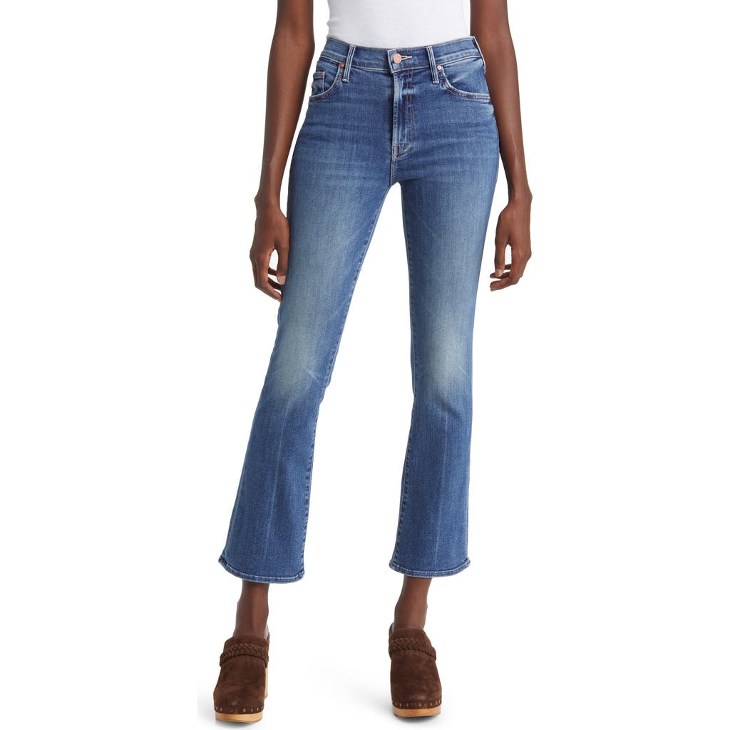 Mother The Outsider High Waist Ankle Bootcut Jeans