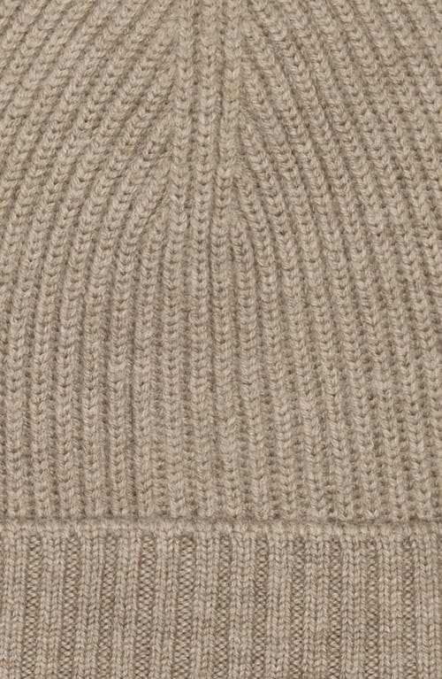 Nordstrom Merino Wool Cuff Beanie In Neutral