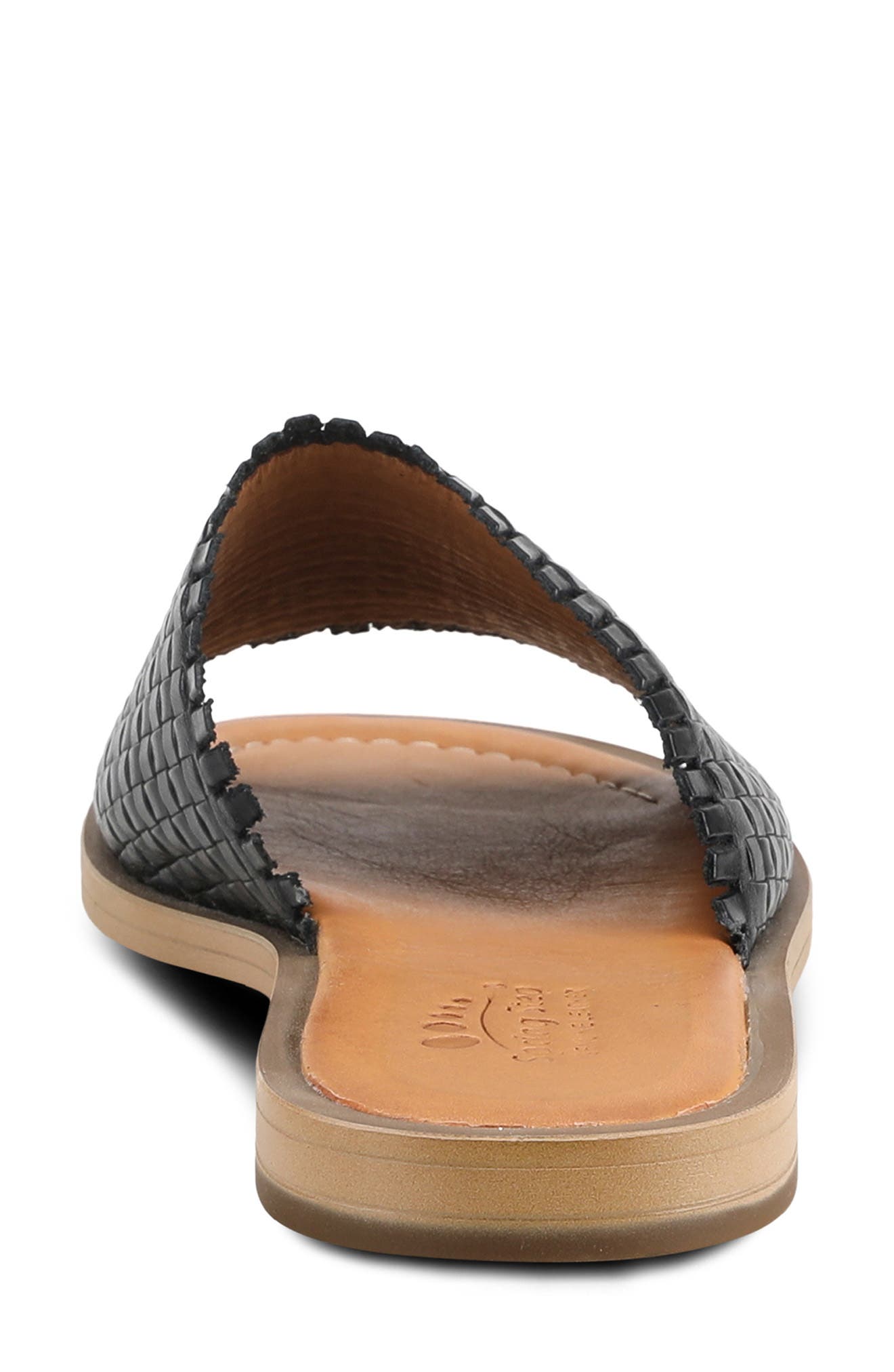 Spring Step Ginosa Slide Sandal, Alternate, color, Black