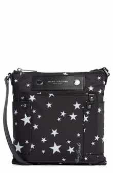Marc Jacobs Star Print Preppy Nylon Swing Pack Bag