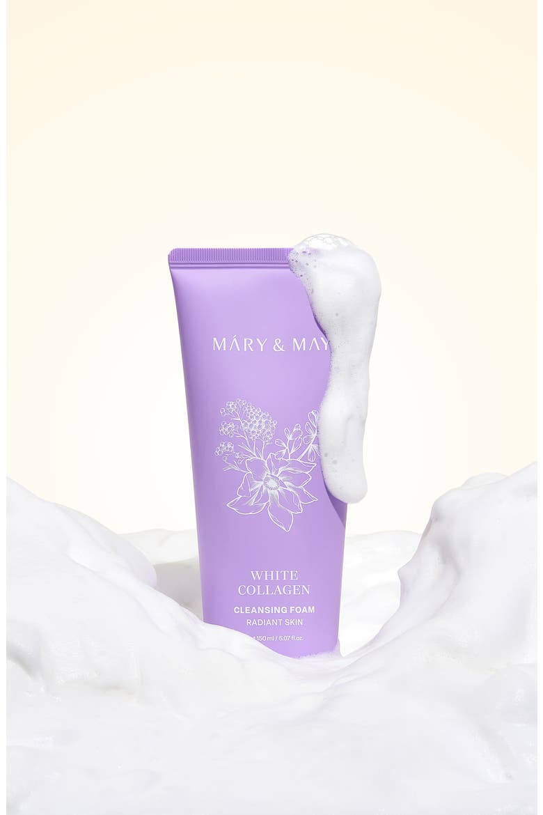 White Collagen Cleansing Foam, Alternate, color, NO COLOR
