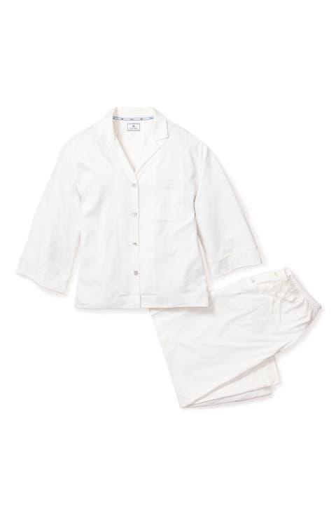 Olivia Wide Leg Pima Cotton Pajamas