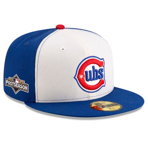Men's New Era  Royal Chicago Cubs 2025 MLB Postseason Side Patch 59FIFTY Fitted Hat