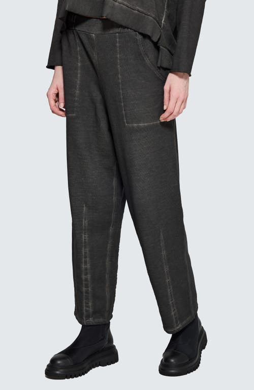 Luukaa Tara Sculpted Tapered Pants In Black
