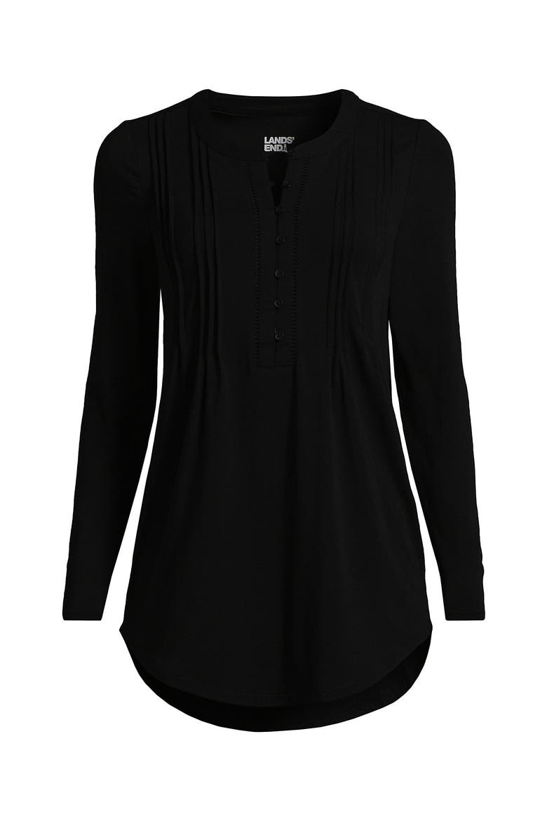 Drapey Rib Tank, Alternate, color, Black