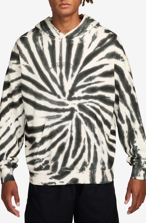 Brooklyn Oversize Festival Tie Dye Fleece Hoodie
