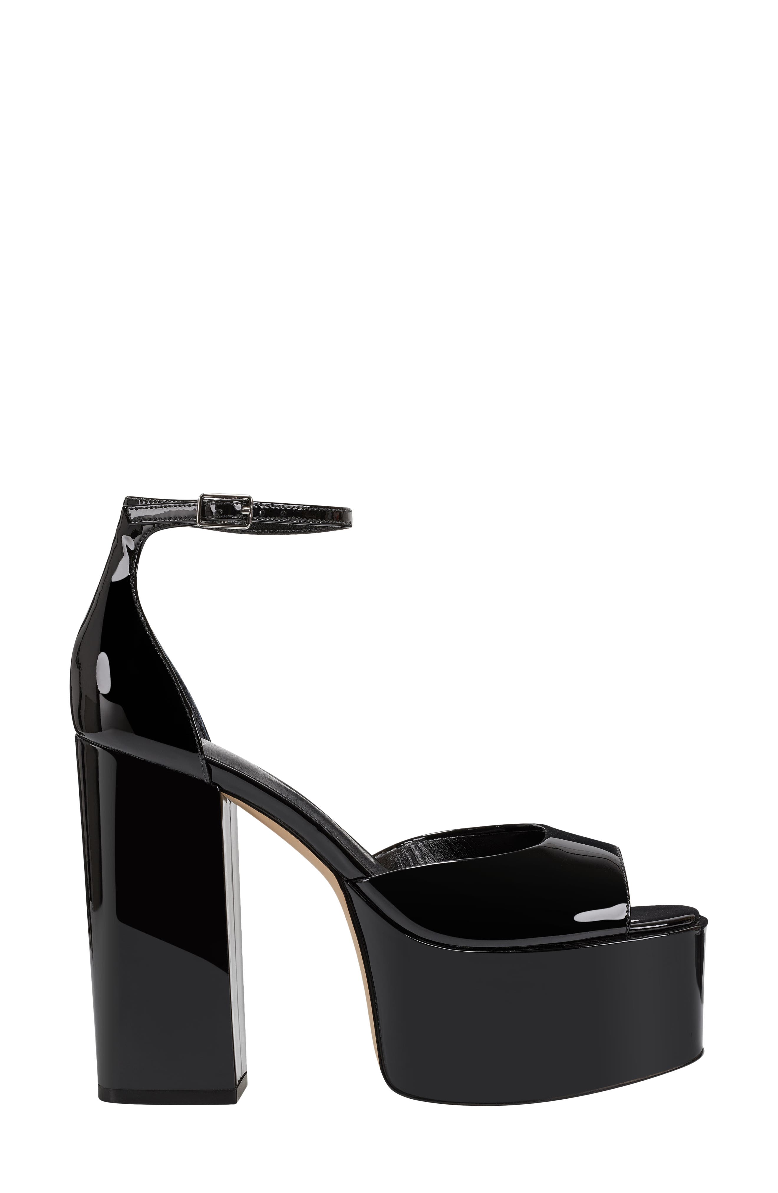 Marc Fisher LTD Della Ankle Strap Platform Sandal, Alternate, color, 