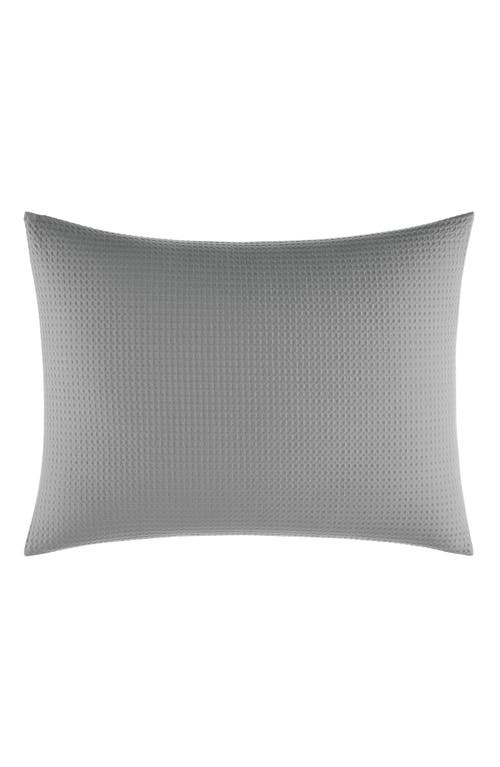 Vera Wang Waffle Piqué Duvet Cover & Sham Set In Pewter