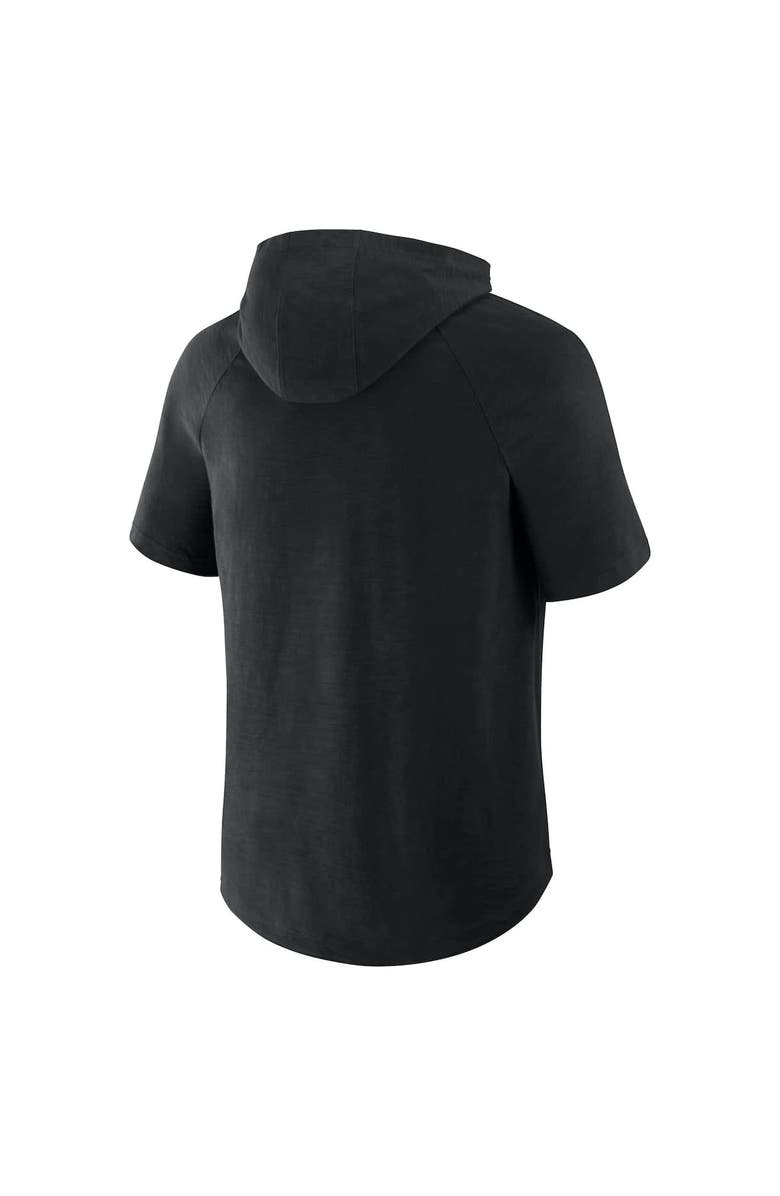 FANATICS Men's Fanatics Black Boston Celtics Pass Legend Raglan Hoodie T-Shirt, Alternate, color, 