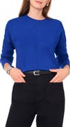 Vince Camuto Exposed Seam Crewneck Sweater