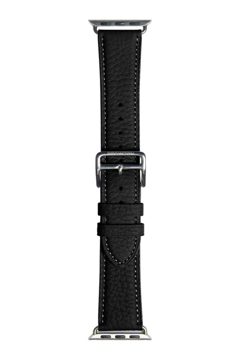 Apple Watch Band 42/45/49mm, Alternate, color, Black Caviar