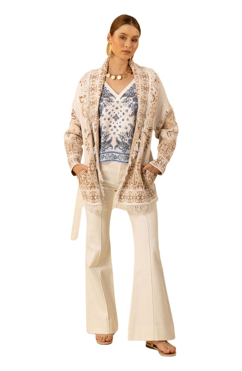 Hale Bob Capri Jacquard Sweater, Main, color, 