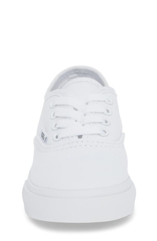 Vans 'authentic' Sneaker In White