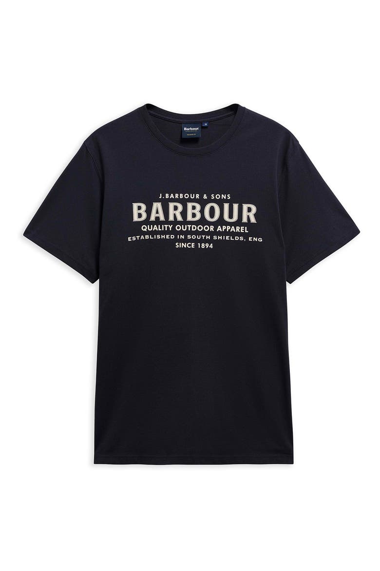 Logo Graphic T-Shirt, Alternate, color, DARK NAVY
