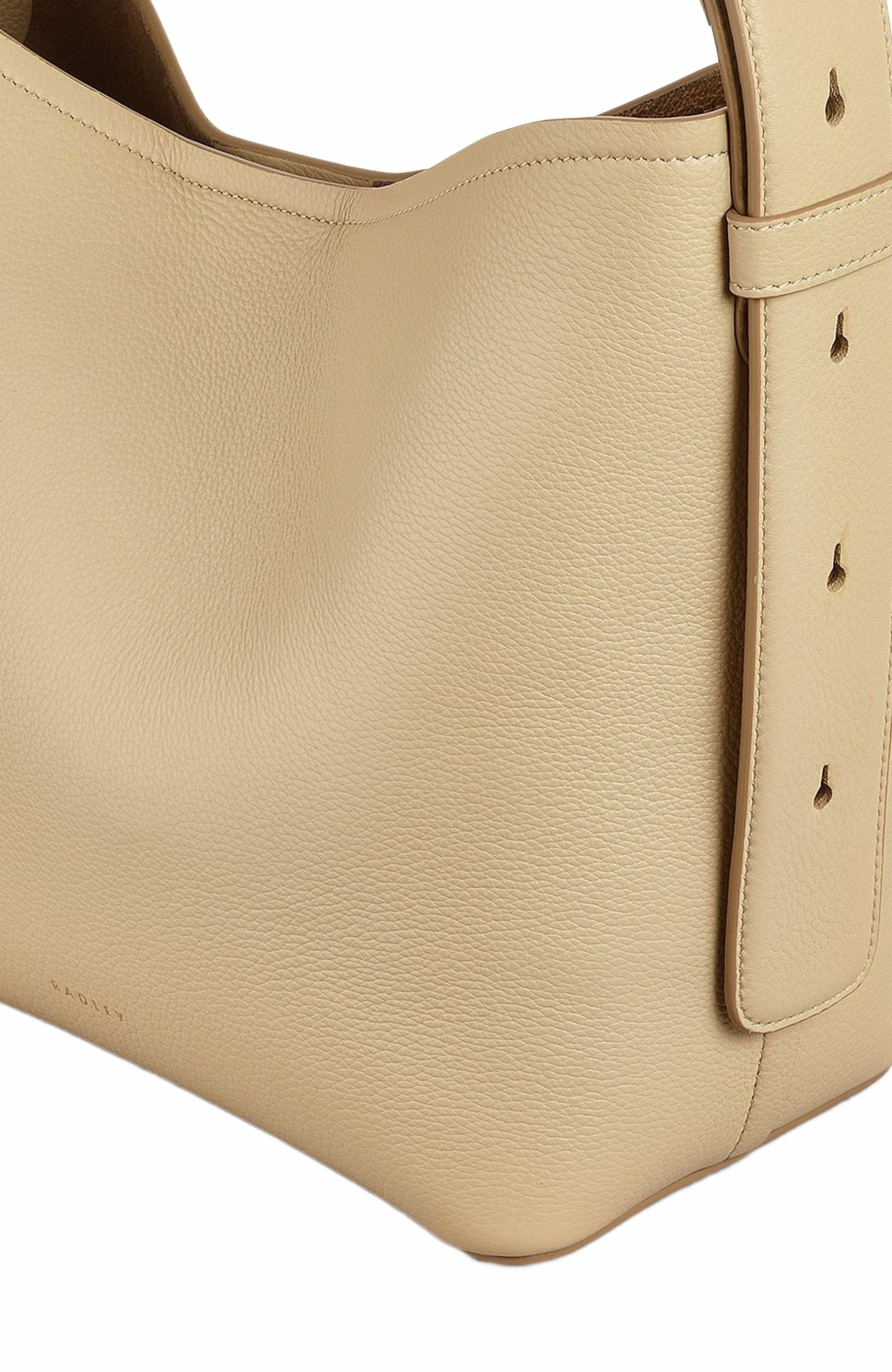 Radley Bathurst Mews Medium Ziptop Shoulder Bag, Alternate, color, Stone