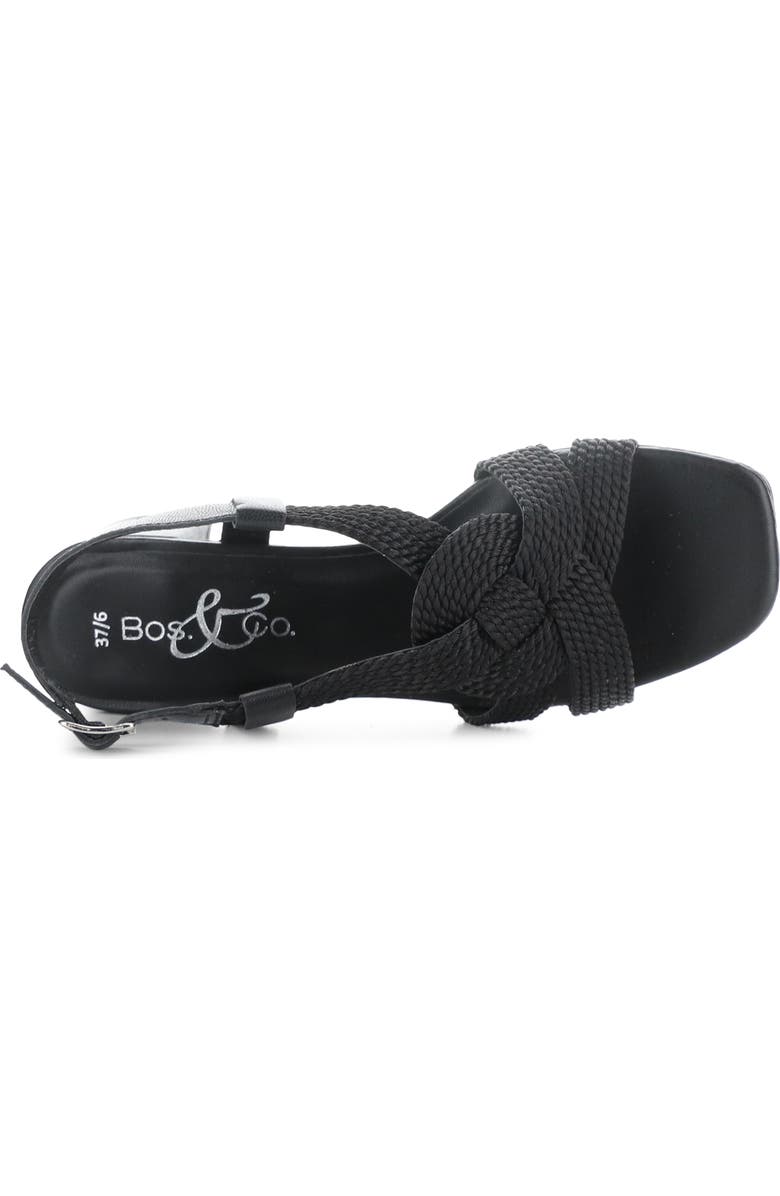 Bos. & Co. Upbeat Block Heel Slingback Sandal, Alternate, color,