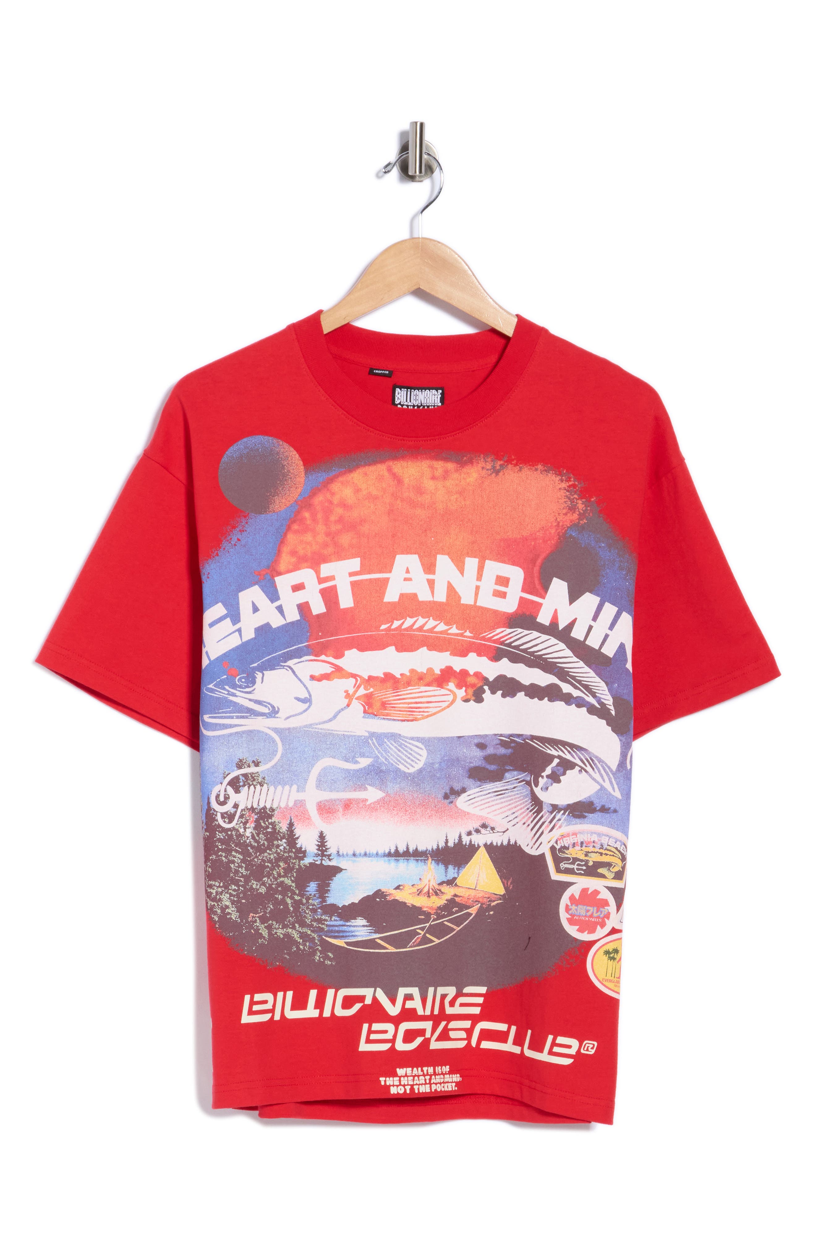 Hook Cotton Graphic T-Shirt