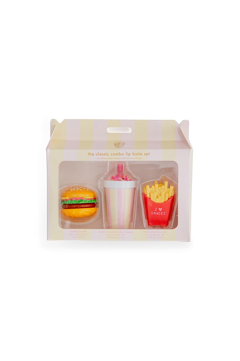 Classic Fast Food Combo Lip Balm, Main, color, Assorted Pre-Pack