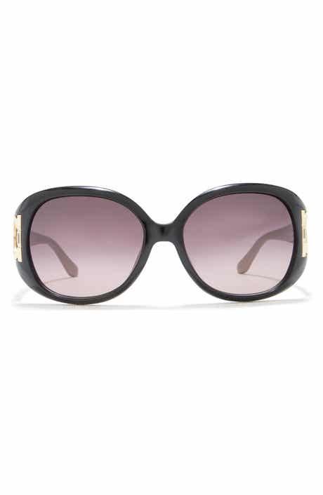 FERRAGAMO 57mm Oversized Sunglasses