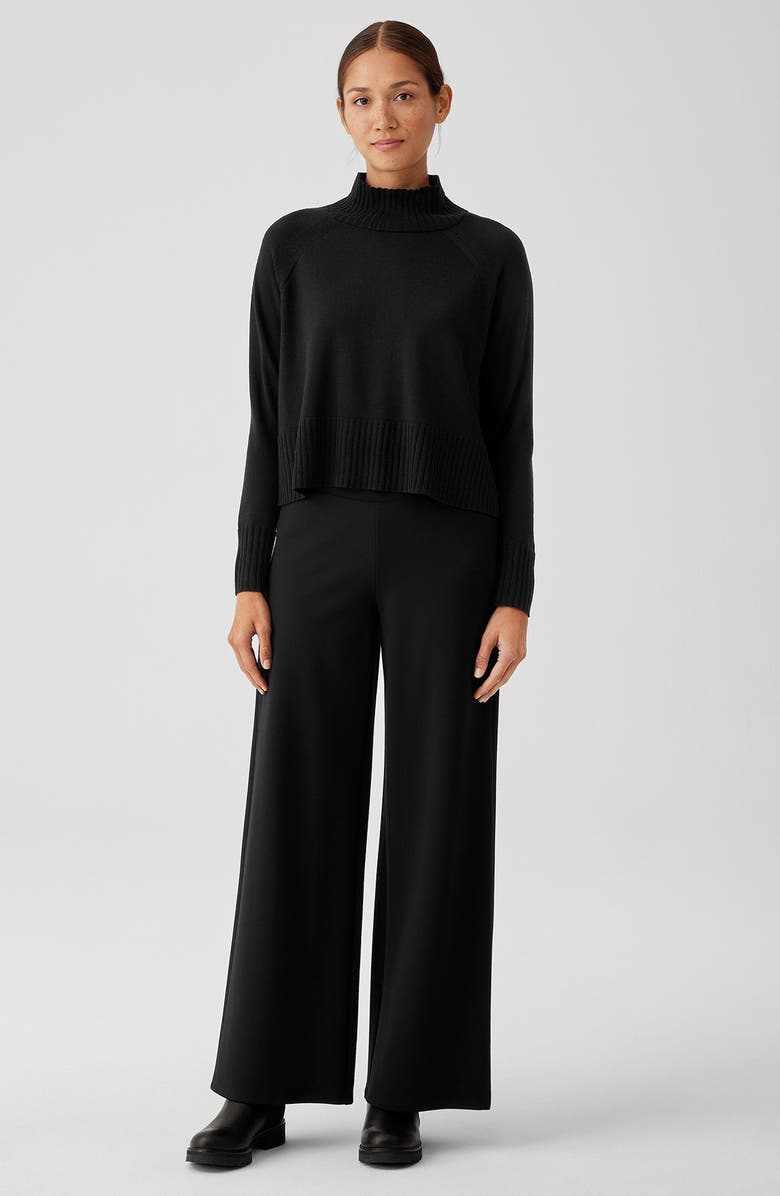 Eileen Fisher Merino Wool Turtleneck Sweater, Alternate, color, 