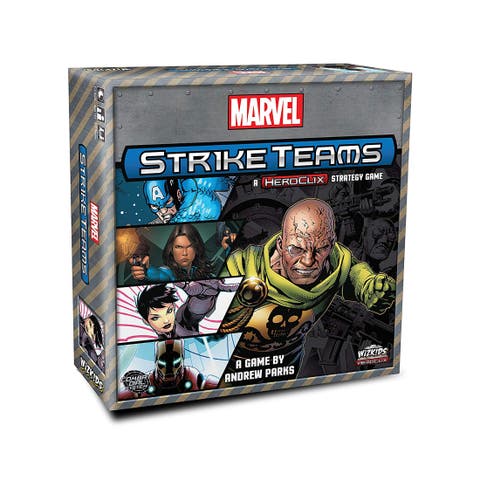 Marvel Strike Teams Strategy Game, 13 Pieces, Kids and Adults