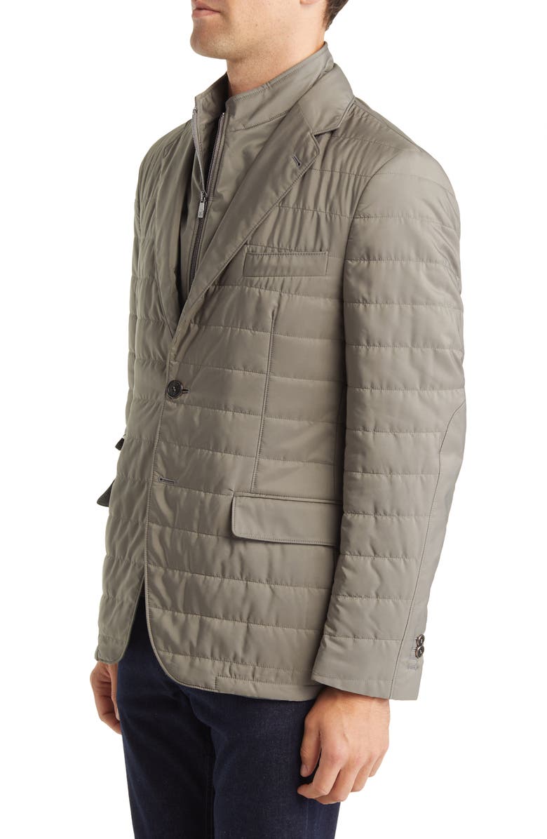 Corneliani Milestone Quilted Jacket, Alternate, color,