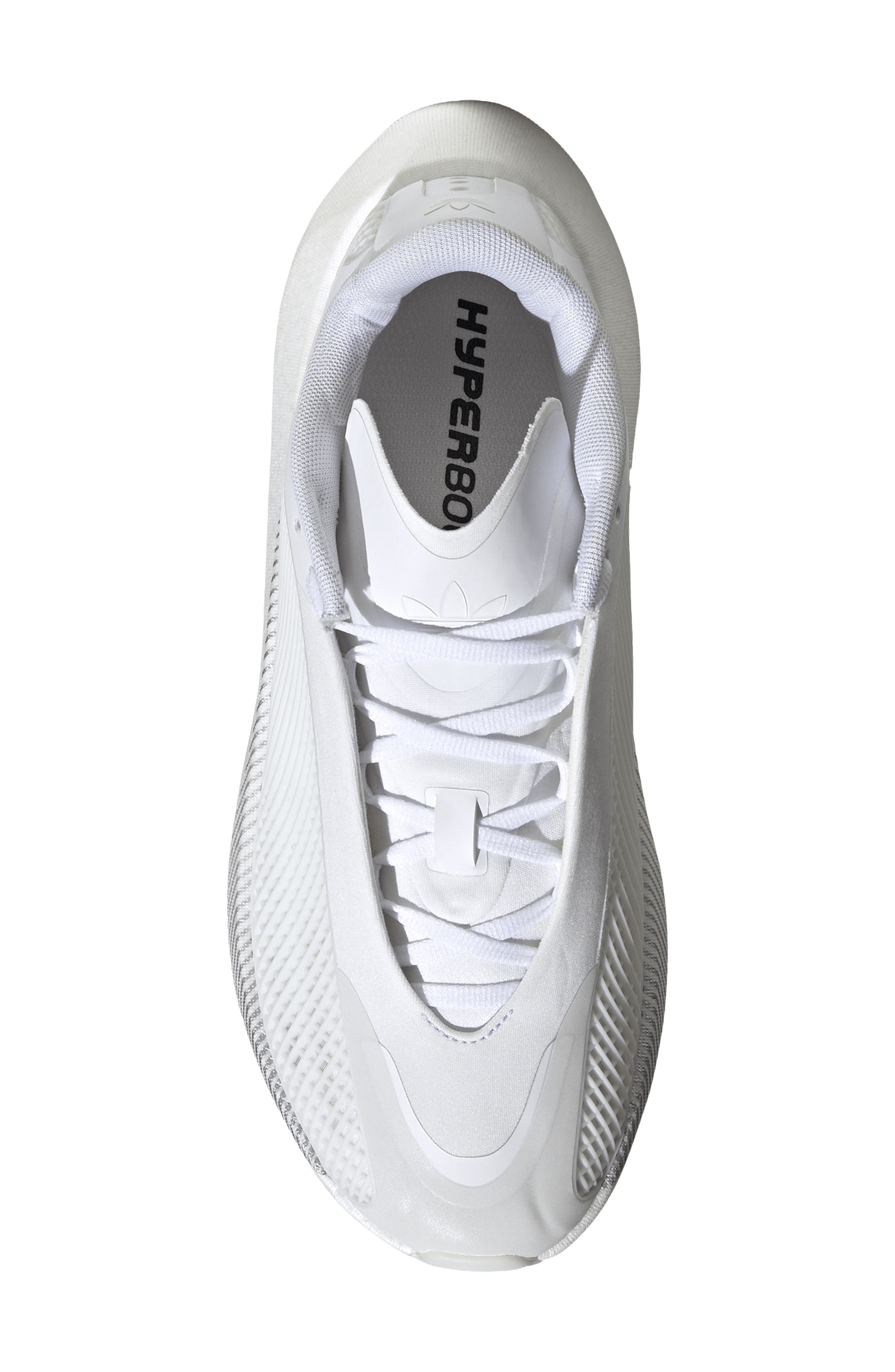 Gender Inclusive HYPERBOOST EPHR Running Shoe, Alternate, color, WHITE/ BLACK/ SOLAR RED