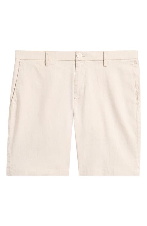Deke Oasis Linen-blend Bermuda Shorts In Sand