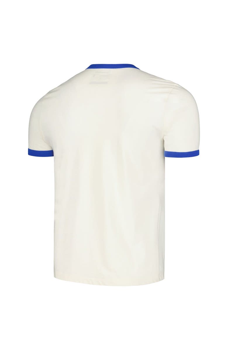 HOMEFIELD Men's Homefield Cream Pitt Panthers Ringer T-Shirt, Alternate, color, Cream