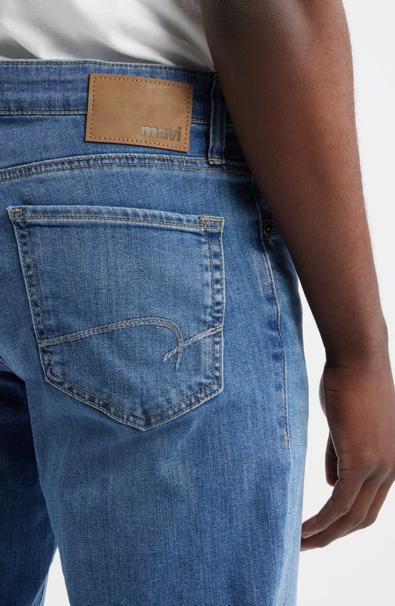 Mavi Jeans Steve Athletic Slim Fit Jeans, Alternate, color, Mid Shaded Williamsburg