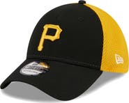 New Era Men's New Era Black Pittsburgh Pirates Team Neo 39THIRTY Flex Hat