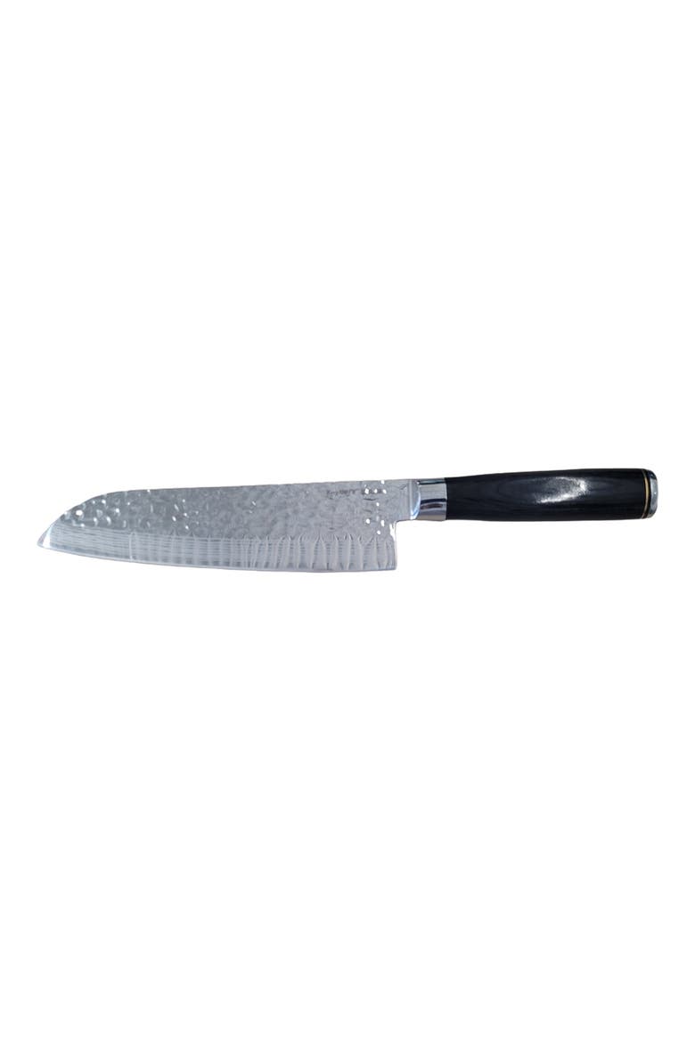 INTERNATIONAL Martello 7.5" Chef's Knife, Main, color, BLACK/ SILVER