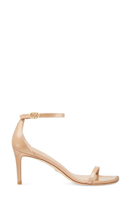 Stuart Weitzman Nudistcurve 75 Sandal In Adobe