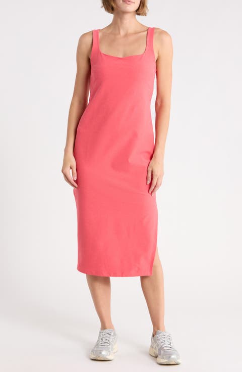 Icon Space Dye Midi Dress