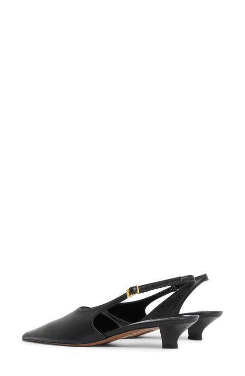 Mansur Gavriel Anna Slingback Pump In Black
