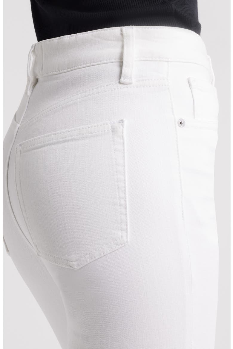 The Reboot High Waist Ankle Bootcut Jeans, Alternate, color, WHITE