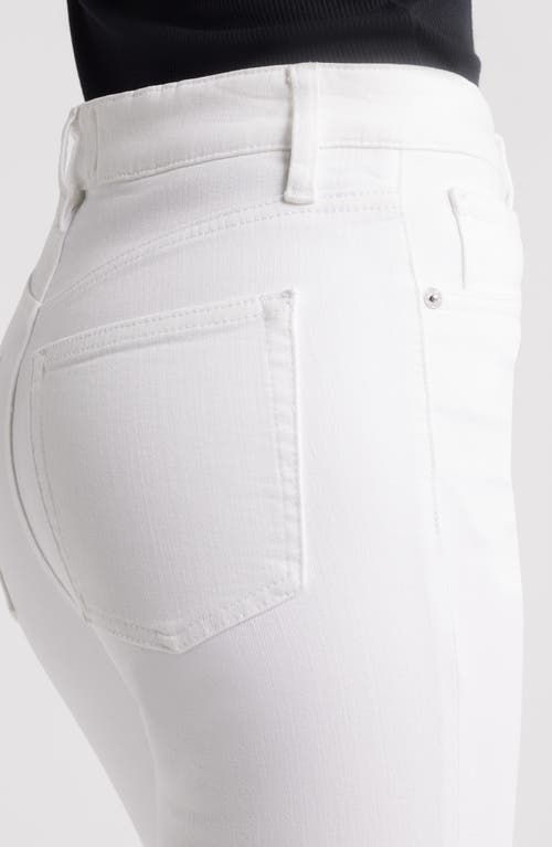 Shop Frame The Reboot High Waist Ankle Straight Leg Jeans In White