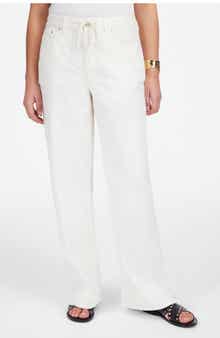 Madewell Drawstring Waist Baggy Jeans