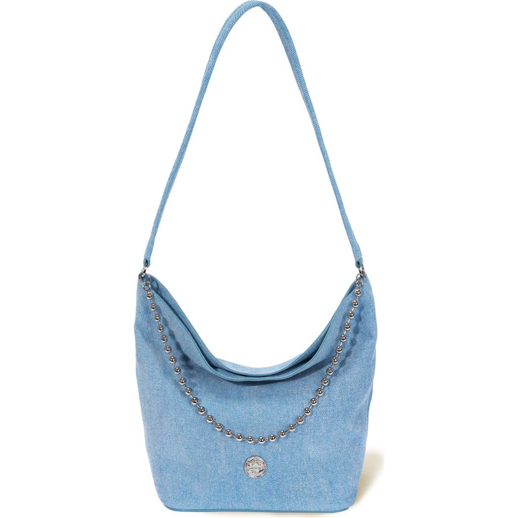 ORYANY ORYANY BALL CHAIN BUCKET SHOULDER BAG