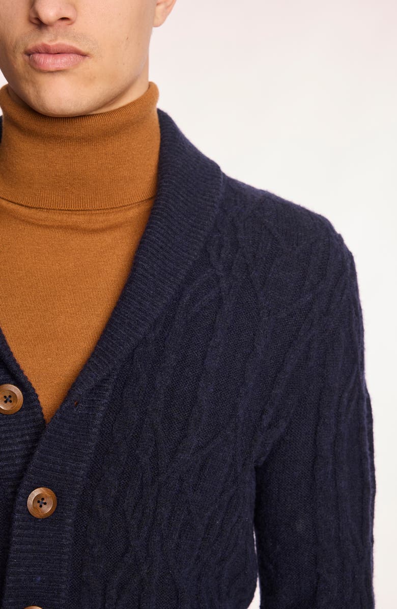 Shawl Collar Cardigan