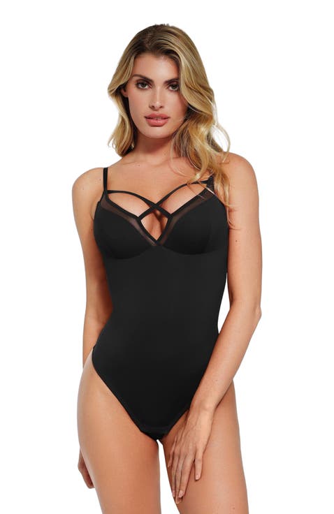 Shapewear Sheer Mesh Sleeveless